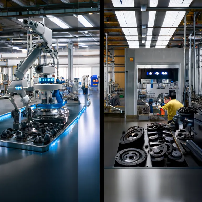 Automation vs Labor-Intensive Production in Steering System Parts Manufacturing
