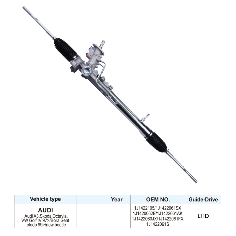 Wholesale Hydraulic Power Steering Rack 1J1422105 for Volkswagen Golf Bora Seat 1999- for Audi A3 Skoda Octavia 4 LHD
