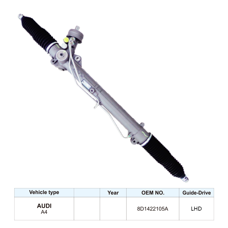 Steering Gear 8D1422105A for AUDI A4 Hydraulic Power Steering Rack and Pinion LHD