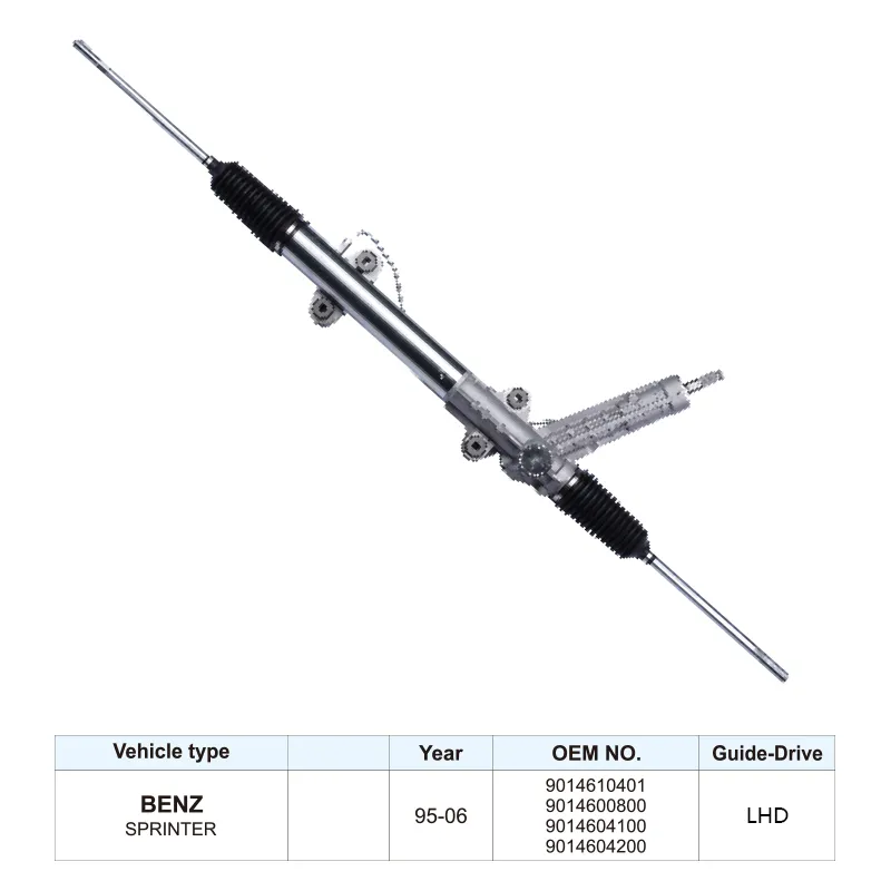 9014610401 Steering Gear for Mercedes-Benz SPRINTER Hydraulic Power Steering Rack and Pinion