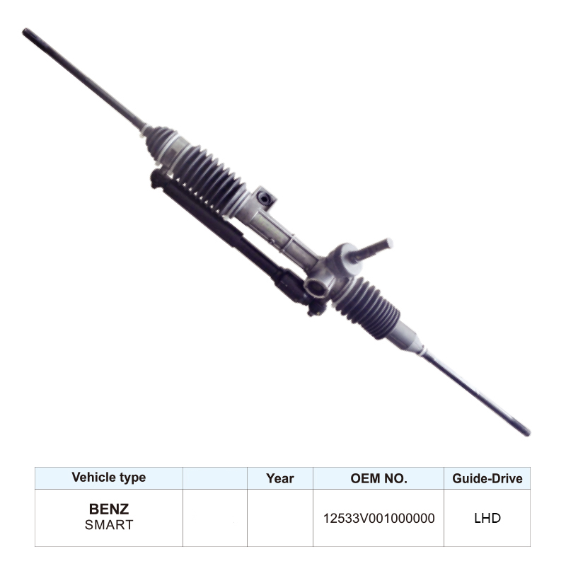 Factory Price Auto Parts Steering Rack for Mercedes Benz Smart CITY-COUPE FORTWO 12533V001000000 LHD