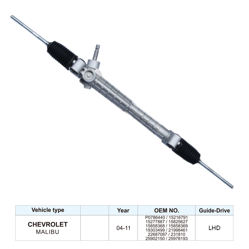 Hydraulic Left Hand Auto Steering Gear Assembly for Chevrolet MALIBU 2004-2011 15216791 LHD