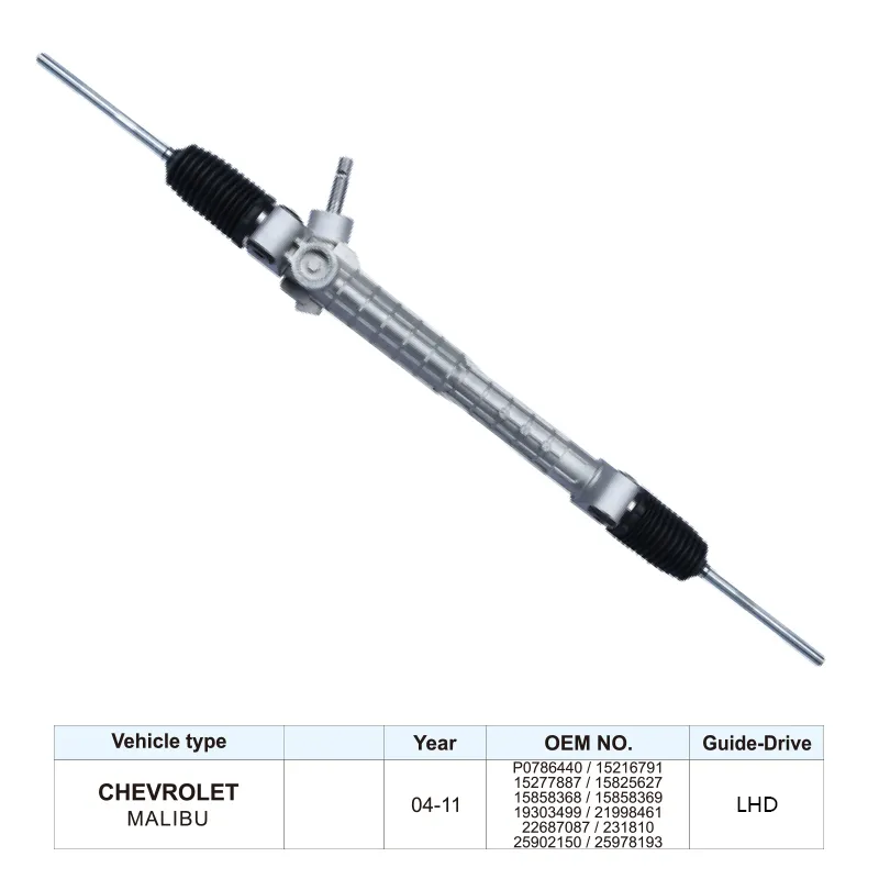 Hydraulic Left Hand Auto Steering Gear Assembly for Chevrolet MALIBU 2004-2011 15216791 LHD