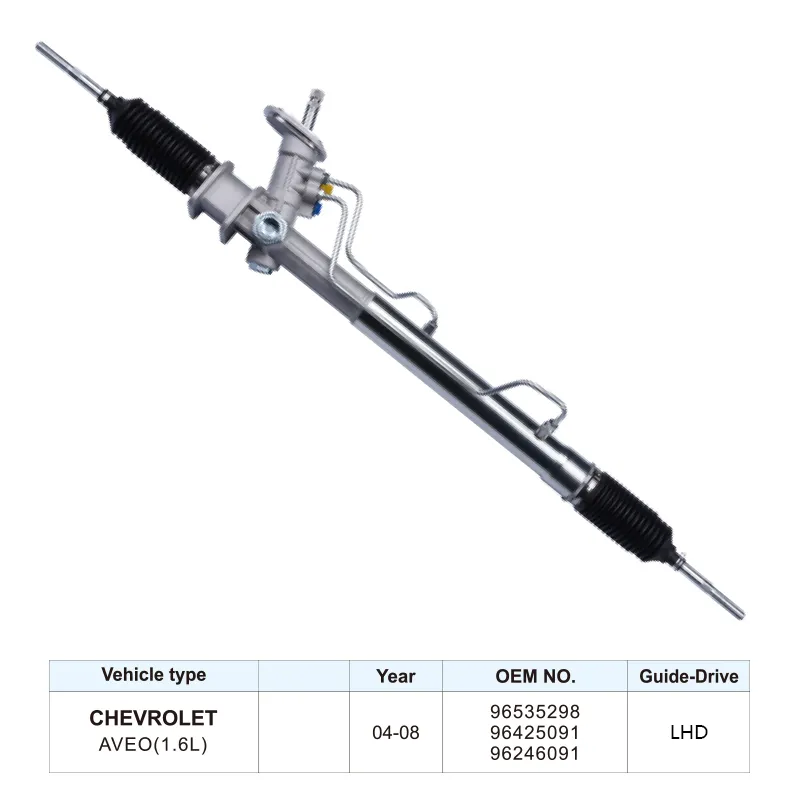 Auto Part Hydraulic Steering Rack for Chevrolet Aveo 1.6L 2004-2008 96535298 96425091 96246091 LHD