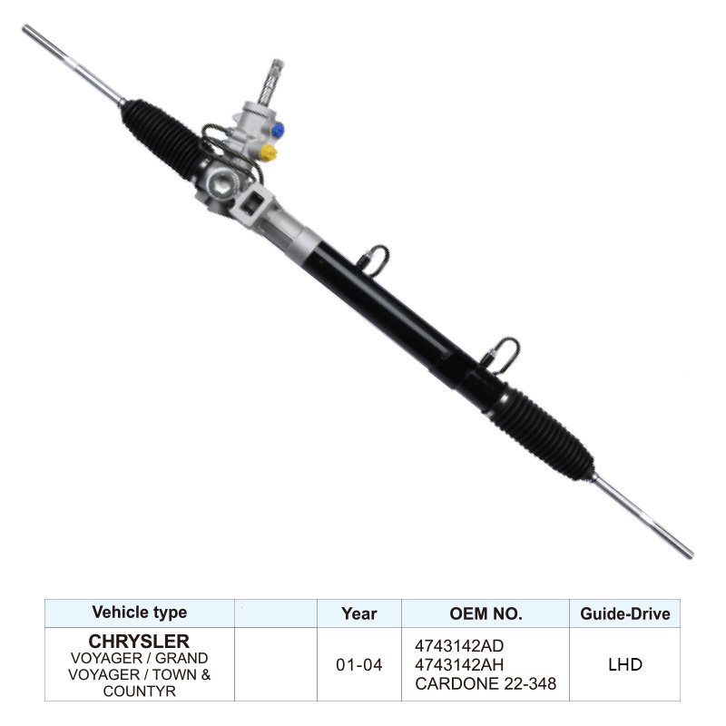 4743142AD 4743142AH Auto Hydraulic Power Steering Gear Steering Rack for Chrysler Voyager Grand Town