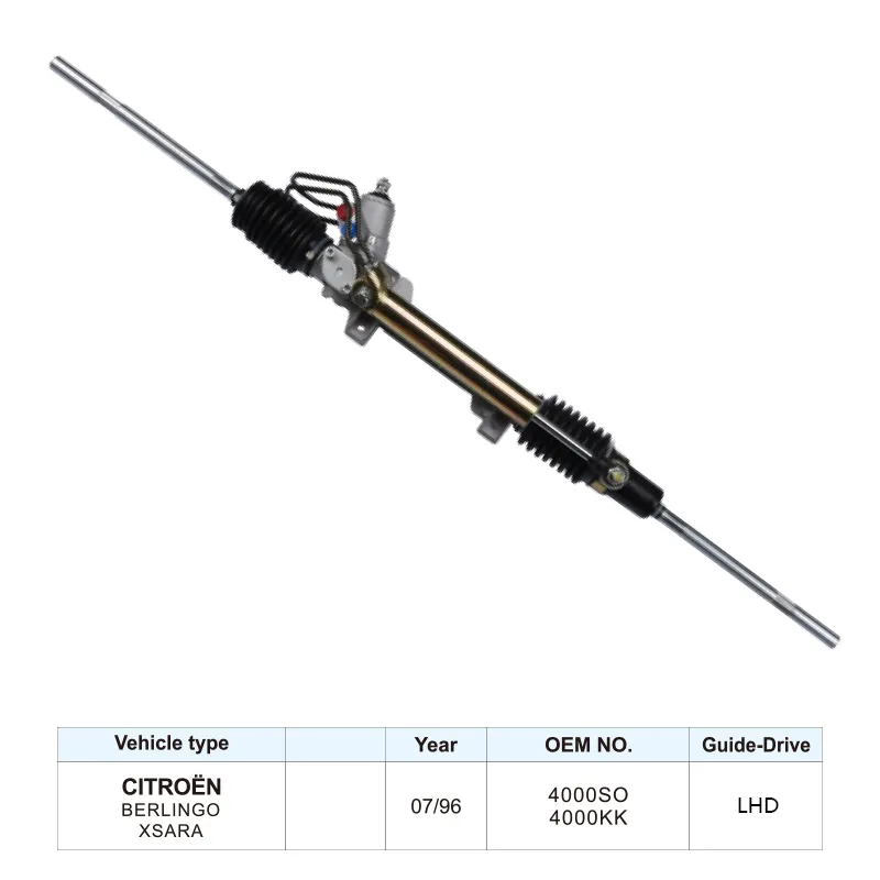 Hydraulic Power Steering Rack for CITROEN BERLINGO XSARA 1996 4000SO 4000KK Steering Rack and Pinion
