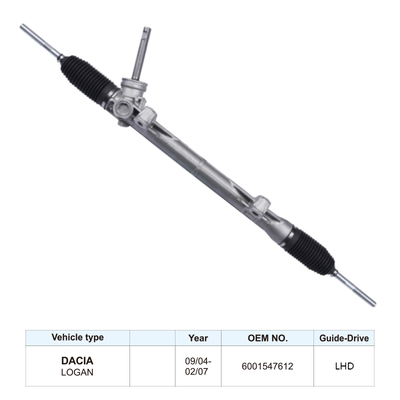 High Quality Steering Gear Steering Rack for Dacia Sandero Logan 6001547612 LHD
