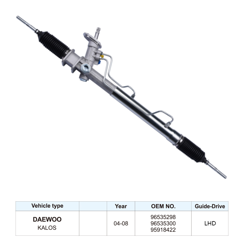 Auto Parts Steering Rack 96535298 for Daewoo Kalos 2004-2008 1.6L Durable Auto Components LHD