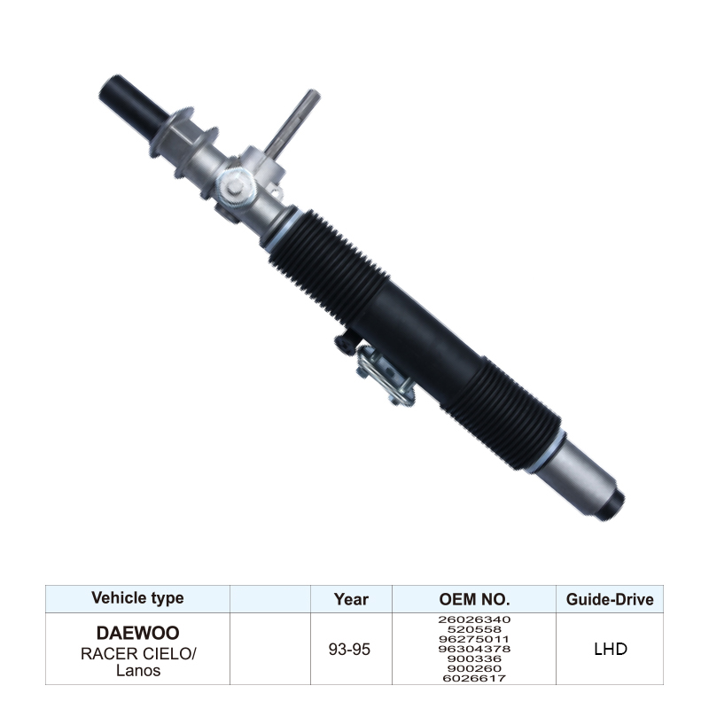 Steering Gear 26026340 for Daewoo RACER CIELO Lanos Power Steering Rack and Pinion LHD