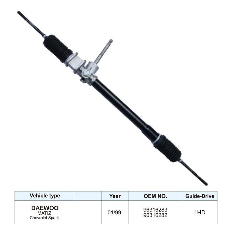 Mechanical Steering Gear Pinion Steering Rack 96316282 96316283 LHD for DAEWOO MATIZ Chevrolet SPARK