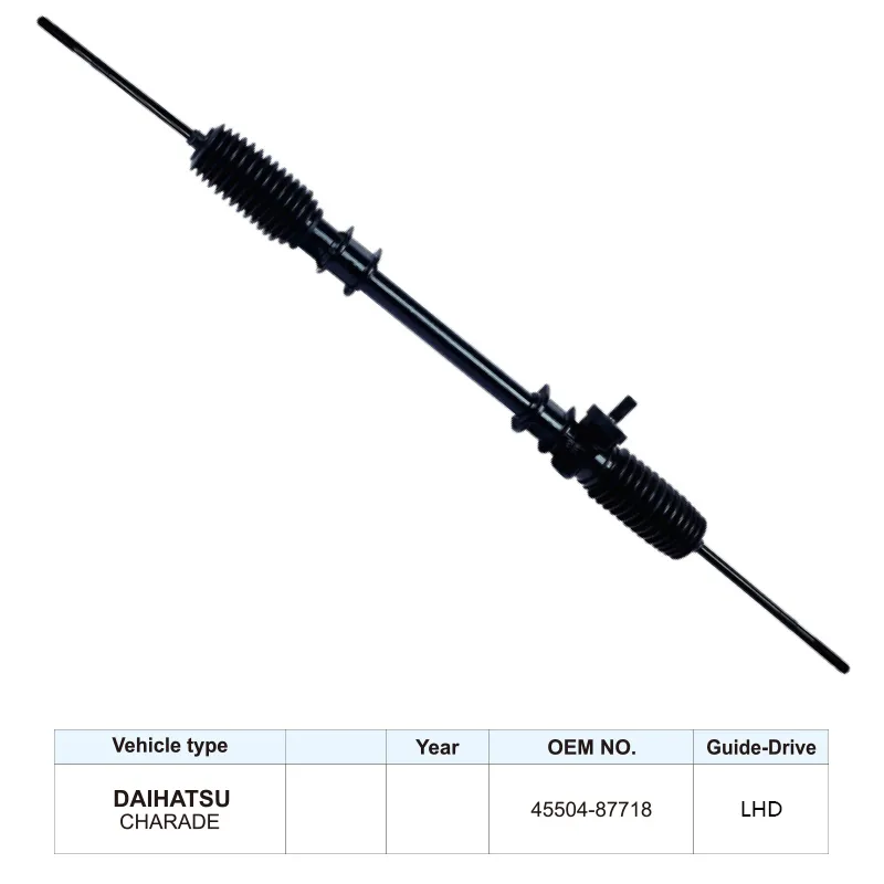 Auto Mechanical Steering Rack Steering Gear Used for Daihatsu Charade OE 45504-87718 LHD