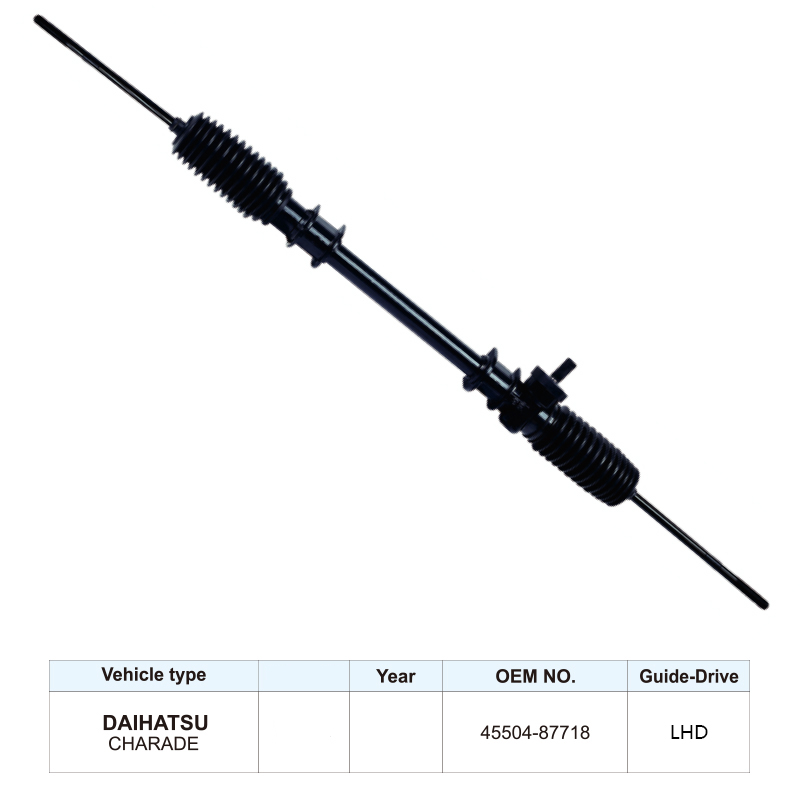 Auto Mechanical Steering Rack Steering Gear Used for Daihatsu Charade OE 45504-87718 LHD