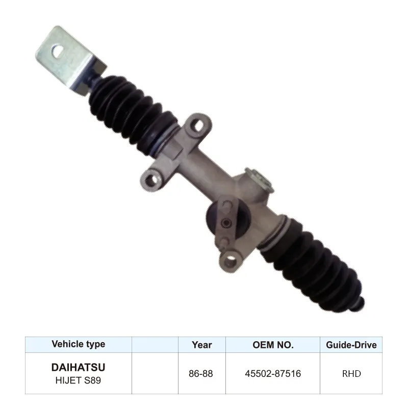 Power Steering Rack and Pinion for DAIHATSU HIJET S89 45502-87516 1986-1988 RHD
