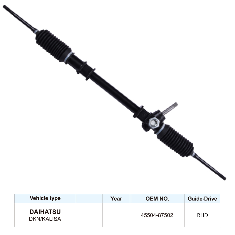 Auto Parts Steering Gear Power Steering Rack for DAIHATSU DKN KALISA 45504-87502 RHD