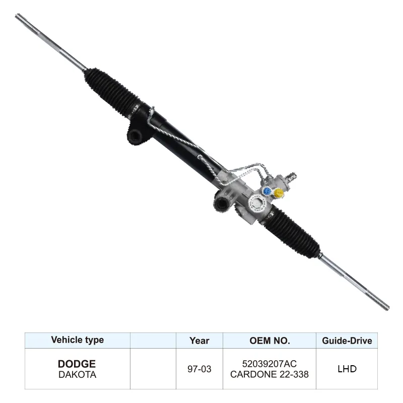 Best Selling Power Steering Pump Gear Steering Rack 52039207AC For Dodge Dakota 2WD 1997-2003 LHD