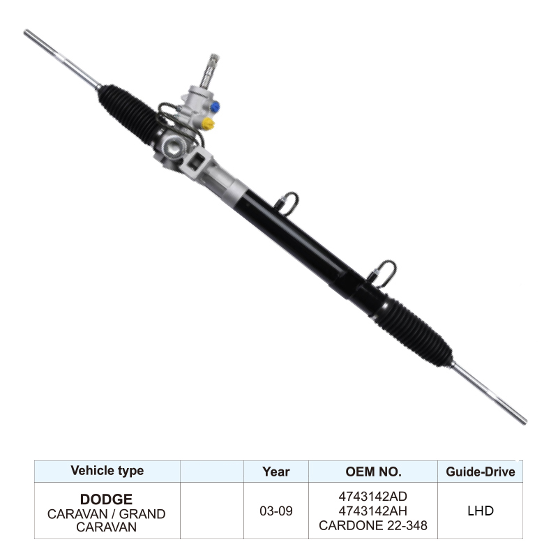 4743142AD Auto Hydraulic Power Steering Gear and Steering Rack for DODGE CARAVAN GRAND LHD