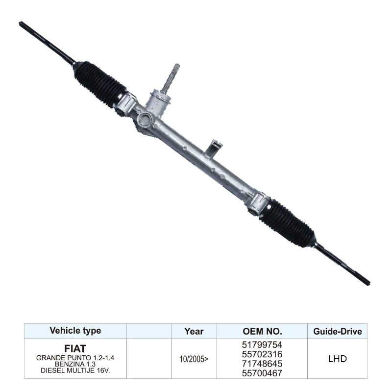 Hydraulic Power Steering Rack for FIAT GRANDE PUNTO 1.2 1.4 BENZINA 1.3 DIESEL MULTIJE 16V 2005 LHD
