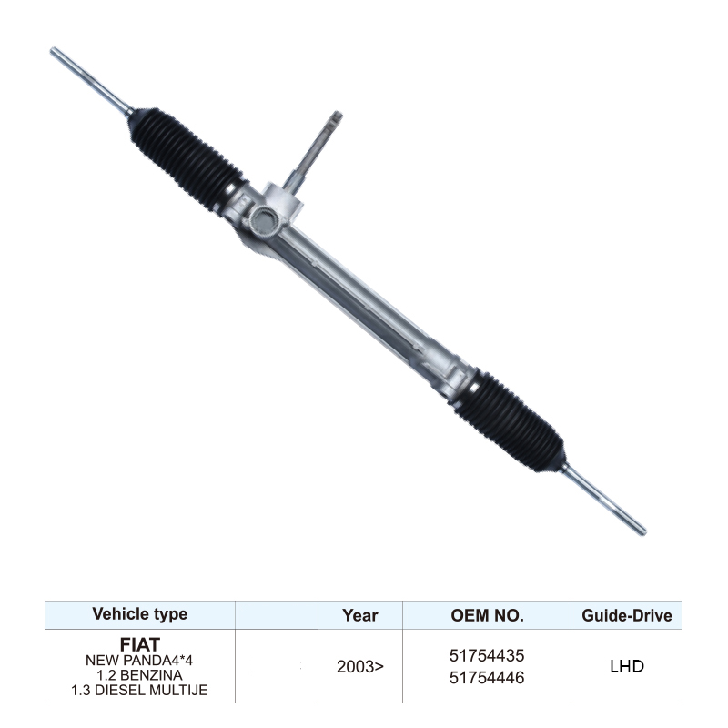 Wholesale Price 51754435 Auto Parts Steering Rack for FIAT NEW PANDA 4*4 1.2 BENZINA 1.3 DiESEL MULTJET LHD