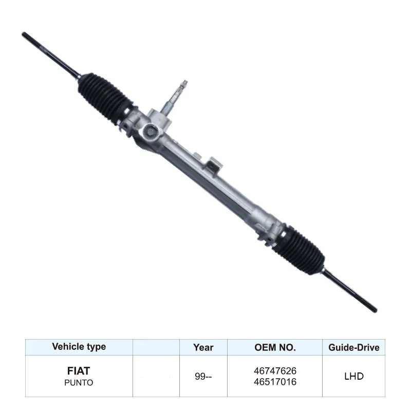 Hydraulic Power 46517016 Steering Rack Steering Racks for Fiat Punto 1999- 46747626 LHD