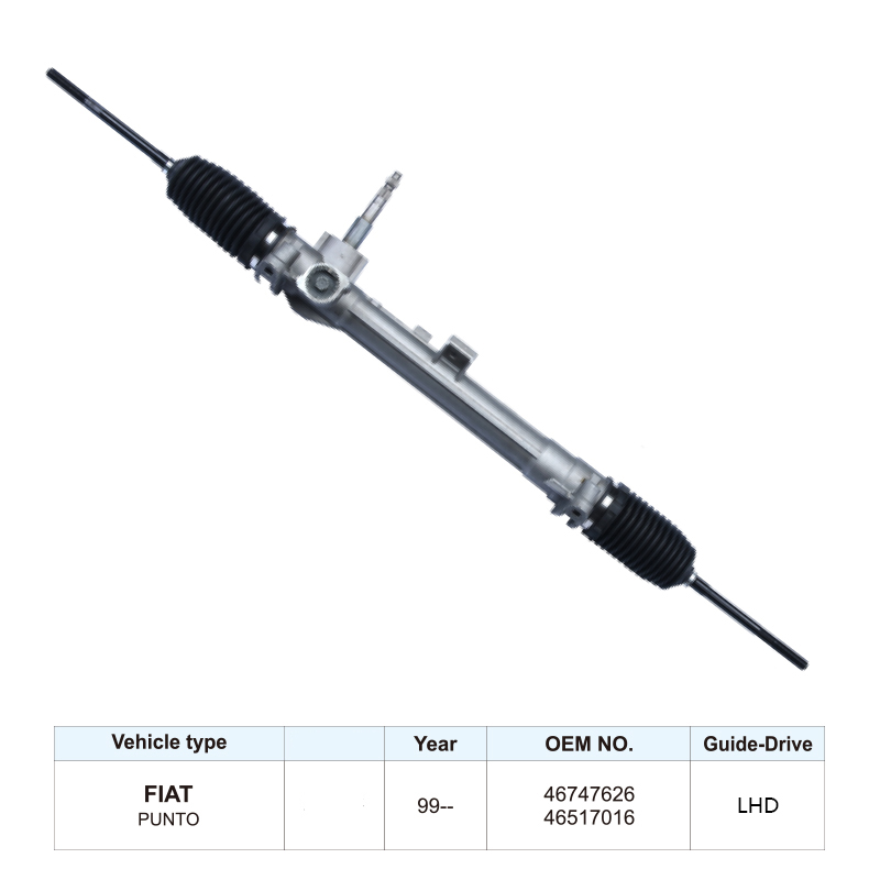 Hydraulic Power 46517016 Steering Rack Steering Racks for Fiat Punto 1999- 46747626 LHD