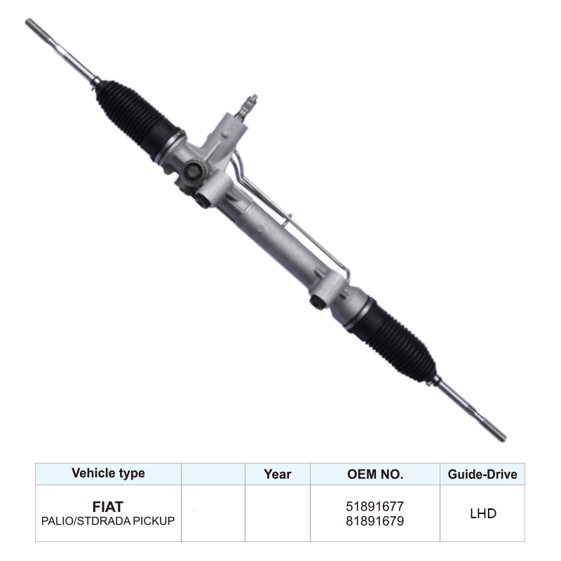 51891677 Steering Rack Auto Power Steering Gear Rack for FIAT PALIO STRADA PICKUP LHD