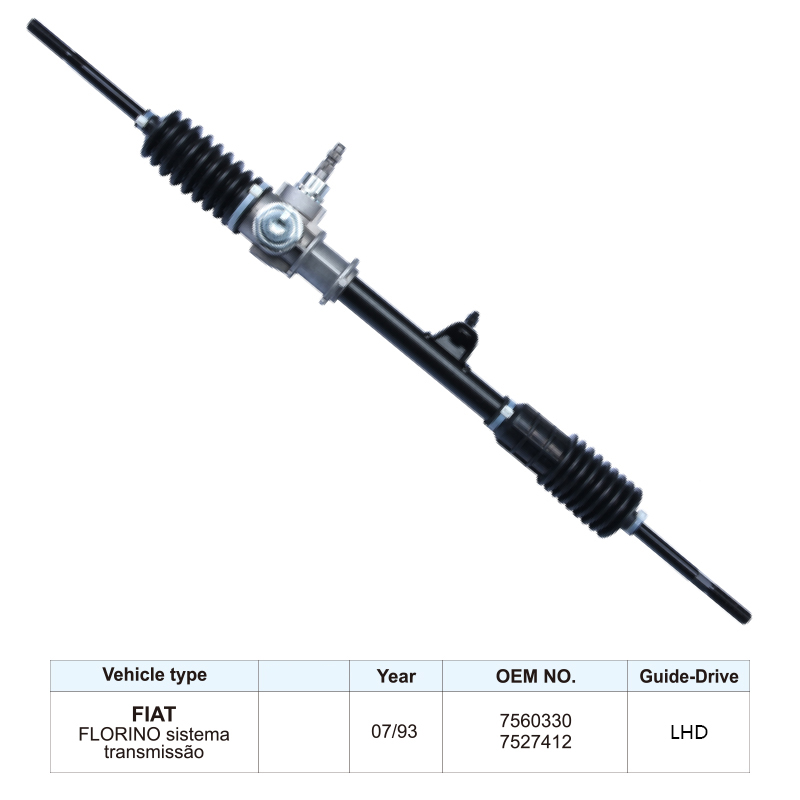 High Quality Car Mechanical Steering Rack Used for Fiat Florino sistema OE 7560330 7527412