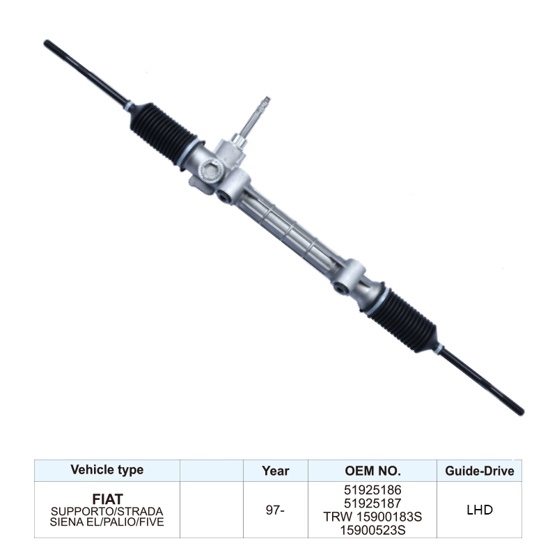 Car Steering Gear Used for Fiat SUPPORTO STRADA SIENA EL PALIO FIVE OE 51925186 1997- LHD