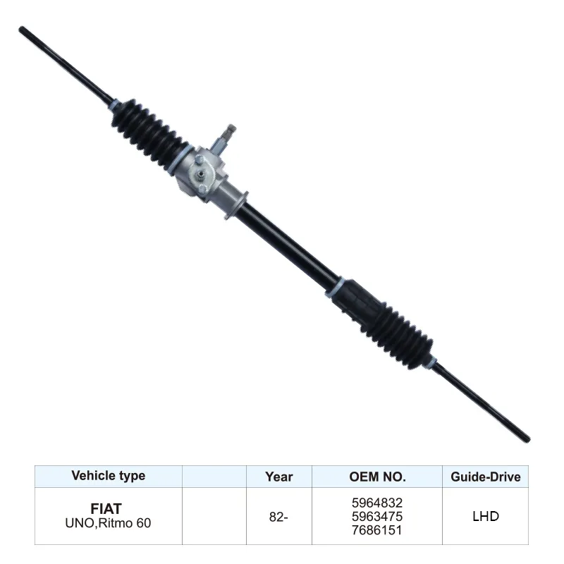 LHD Auto Car Steering Racks For FIAT UNO Ritmo 60 LHD OE 5964832 5763475 7686151