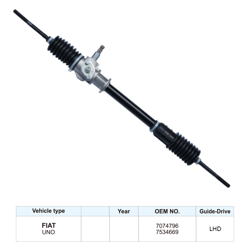 Factory Price Mechanical Power Steering Rack and Pinion for Fiat Uno Fiorino 7074796 7534669