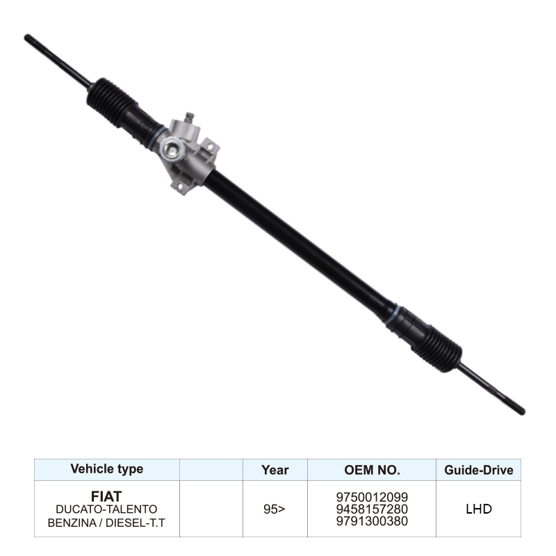 OE 9791300380 Vehicle Parts Steering System Steering Rack for FIAT DUCATO-TELENTO BENZINA DIESEL-TT