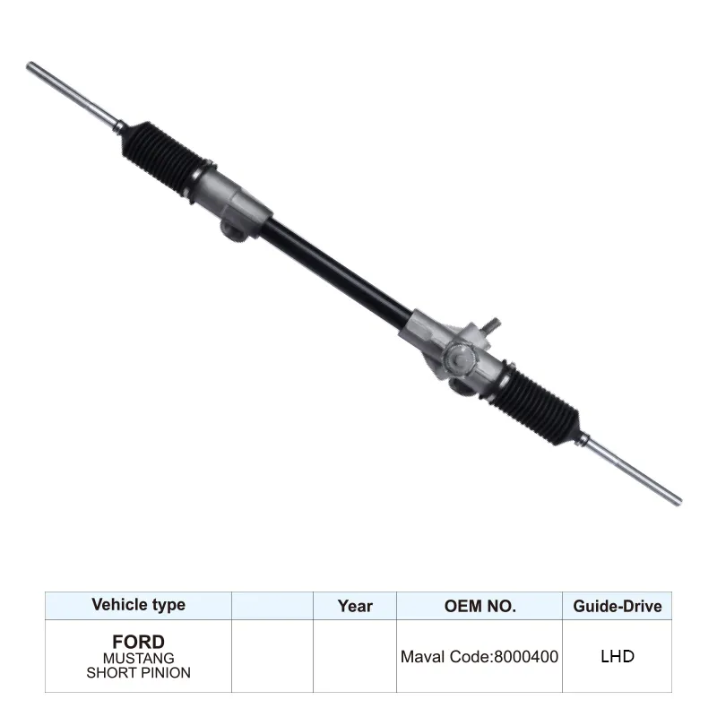 Steering Gear 8000400 for Ford MUSTANG SHORT PINION Power Steering Rack and Pinion