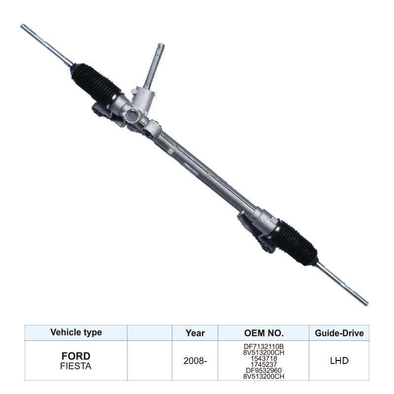 DF7132110B Auto Parts LHD Power Steering Rack for FORD FIESTA 2008-