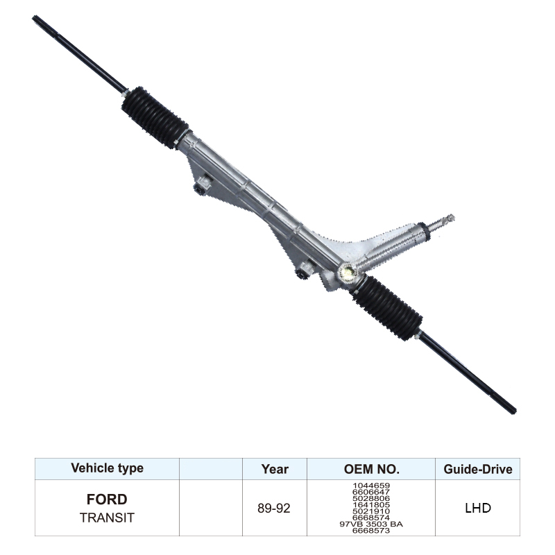 Mechanical Power Steering Rack and Pinion for Ford Transit 1044659 1989-1992 Steering Rack and Pinion