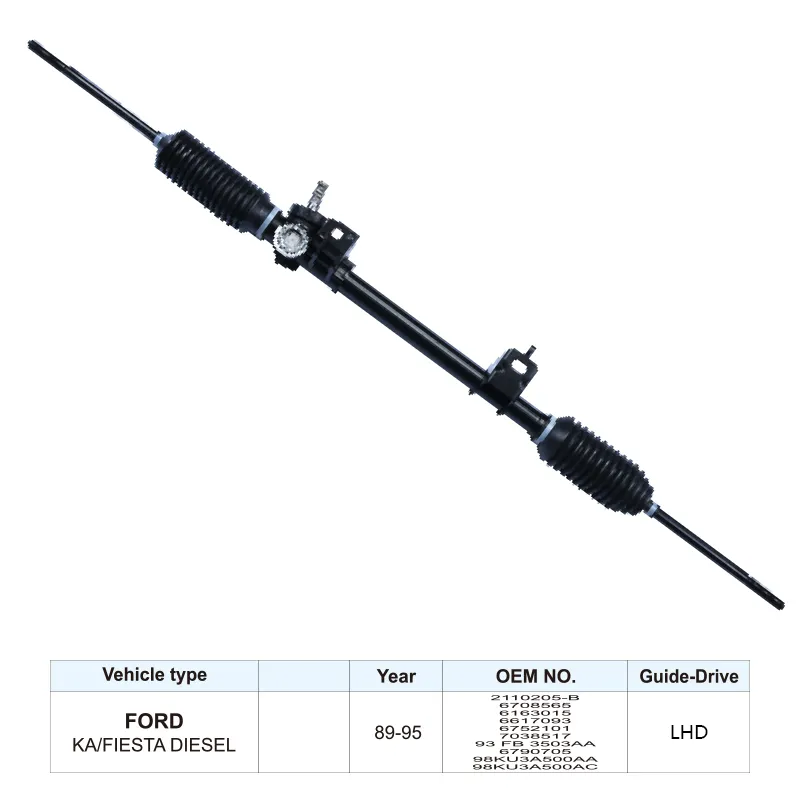 Mechanical Power Steering Rack for Ford KA FIESTA DIESEL 2110205-B 1989-1995 Steering Rack and Pinion