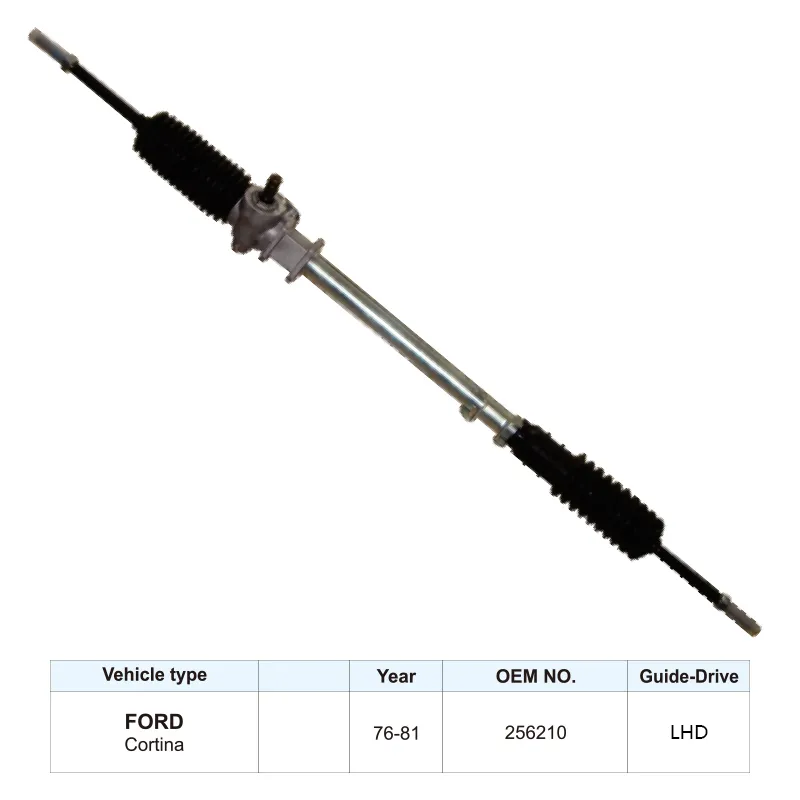 Mechanical Power Steering Rack for Ford Cortina 256210 1976-1981 Steering Rack and Pinion