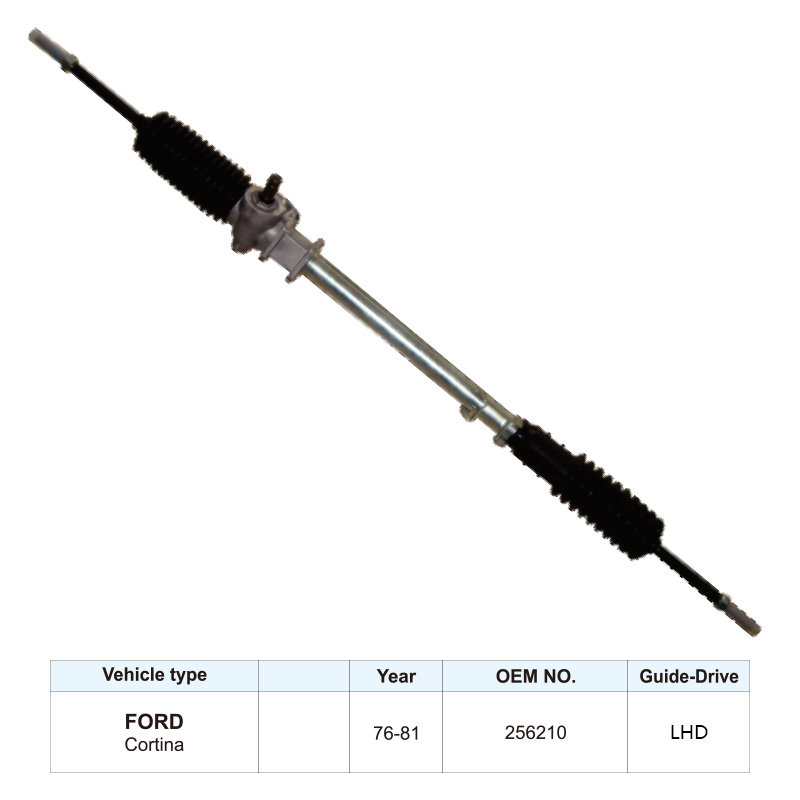 Mechanical Power Steering Rack for Ford Cortina 256210 1976-1981 Steering Rack and Pinion