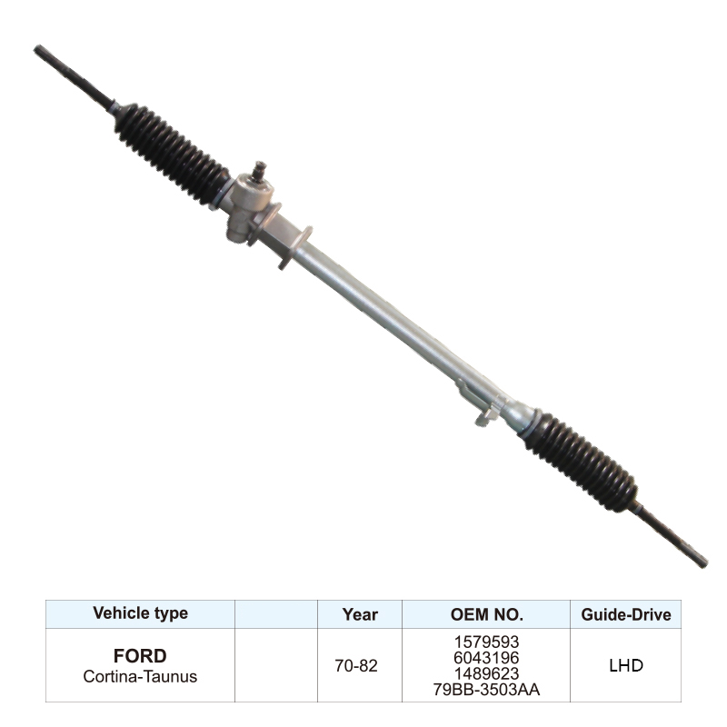 1579593 Hydraulic Power Steering Rack for FORD Cortina Taunus 1970-1982 79BB-3503AA Steering Gear LHD