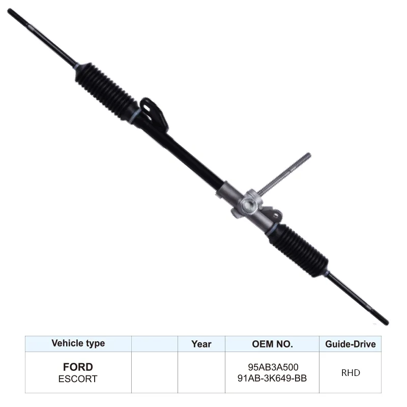 Auto Parts 95AB3A500 Hydraulic Power Steering Rack for FORD ESCORT Steering Gear RHD