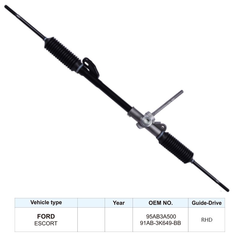 Auto Parts 95AB3A500 Hydraulic Power Steering Rack for FORD ESCORT Steering Gear RHD