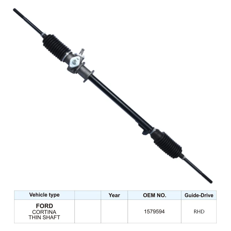 Mechanical Power Steering Rack 1579594 for Ford CORTINA THIN SHAFT Steering Rack and Pinion RHD