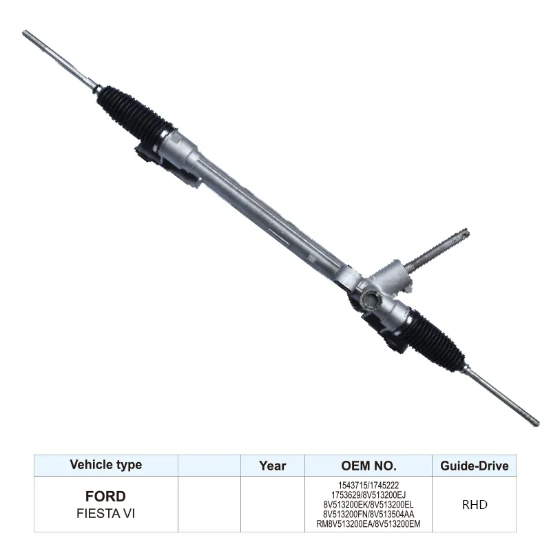 Mechanical Power Steering Rack 8V513200EM For FORD FIESTA VI Steering Rack and Pinion RHD