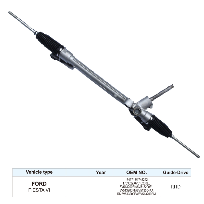 Mechanical Power Steering Rack 8V513200EM For FORD FIESTA VI Steering Rack and Pinion RHD