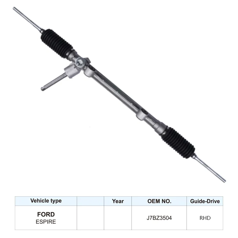 Mechanical Power Steering Rack J7BZ3504 For FORD ASPIRE Steering Rack J7BZ3504 For FORD ESPIRE RHD