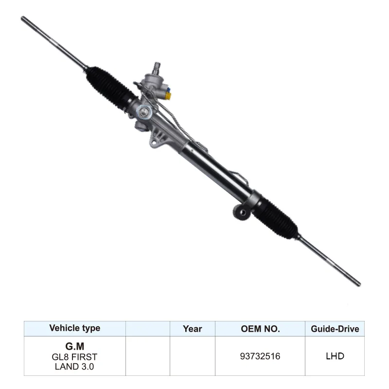 93732516 Steering Rack and Pinion Power Gear Hydraulic Steering Rack for Buick GL8 FIRSTLAND 3.0