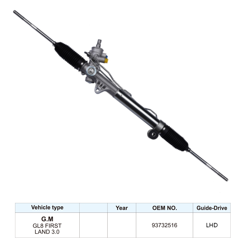 93732516 Steering Rack and Pinion Power Gear Hydraulic Steering Rack for Buick GL8 FIRSTLAND 3.0