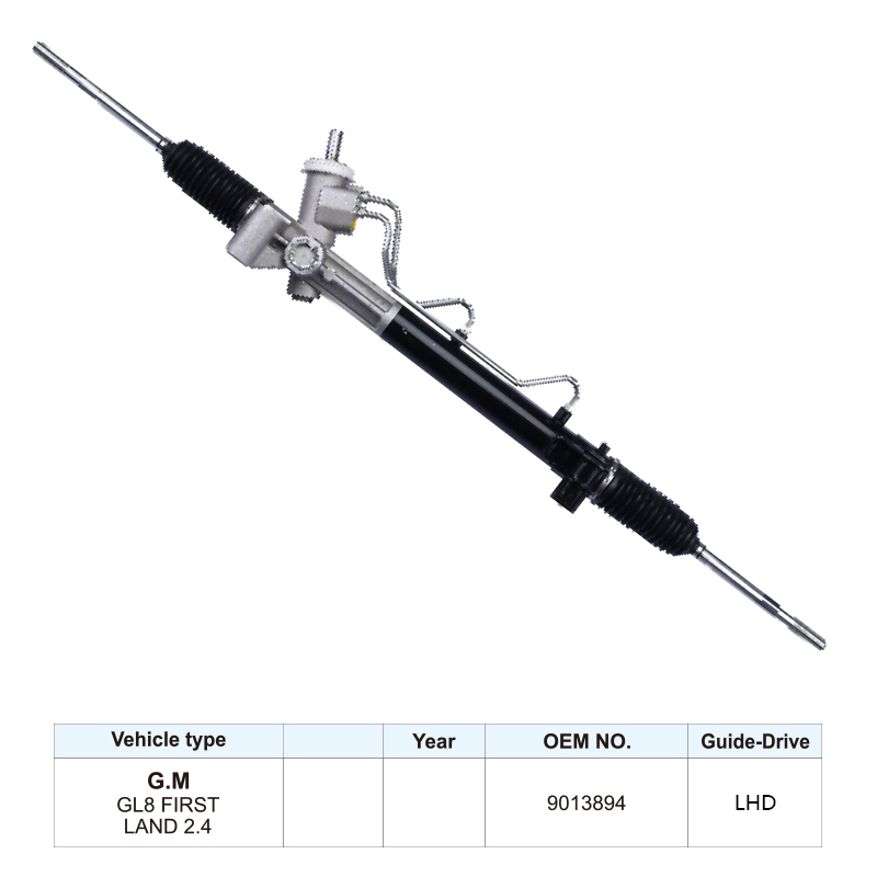 9013894 Steering Rack and Pinion Power Gear Hydraulic Steering Rack for Buick GL8 FIRSTLAND 2.4 LHD