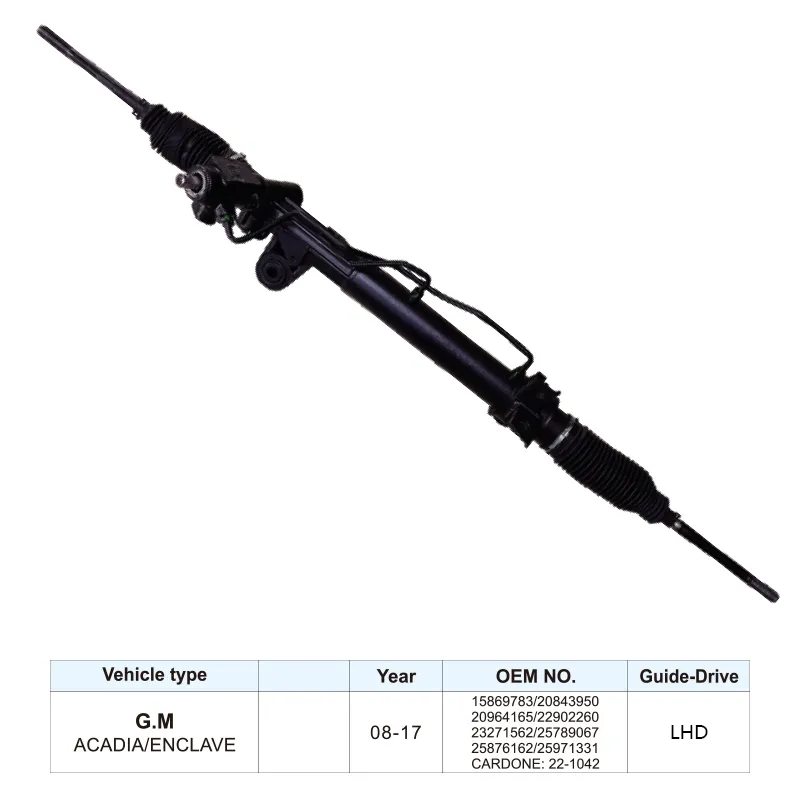 15869783 Hydraulic Power Steering Rack for GM ACADIA ENCLAVE 2008-2017 Steering Gear LHD