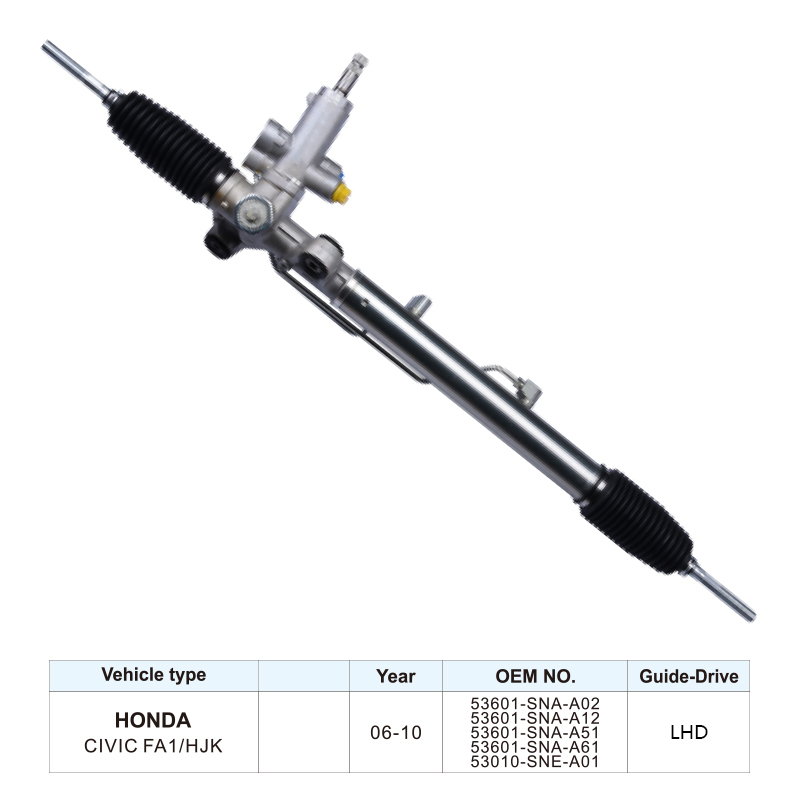 Hydraulic Steering Rack 53601-SNA-A02 for Honda Civic FA1 HJK 1.8 Model 2006-2010