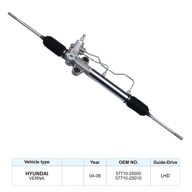 Hydraulic Power Steering Rack For Hyundai VERNA 2004-2006 57710-25010 Break Steering Gear LHD
