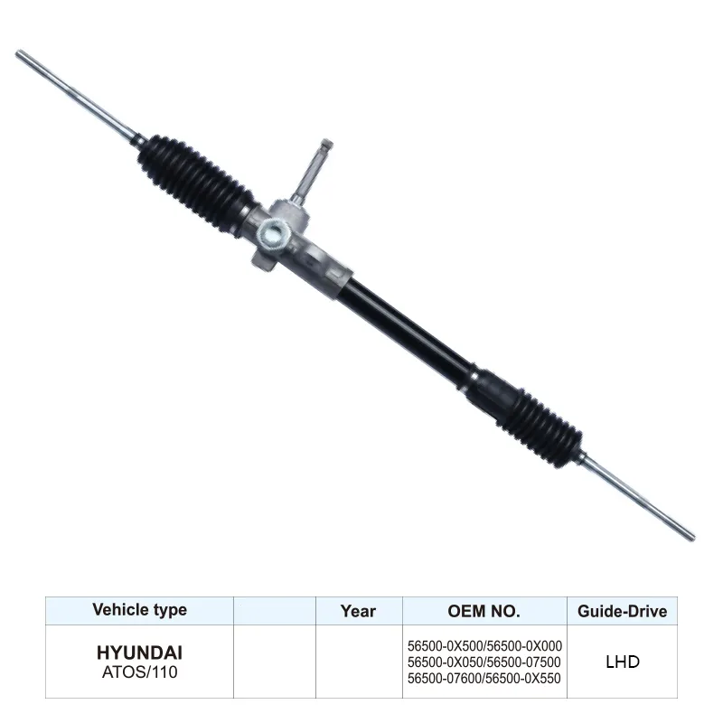 High Quality Steering Rack for HYUNDAI ATOS i10 2010-2012 56500-0X500